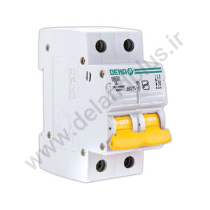 فیوز مینیاتوری دوپل 25 آمپر دناالکتریک مدل B25-6KA