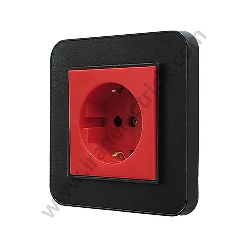 پریز ups ارت دار مدل ارس مشکی