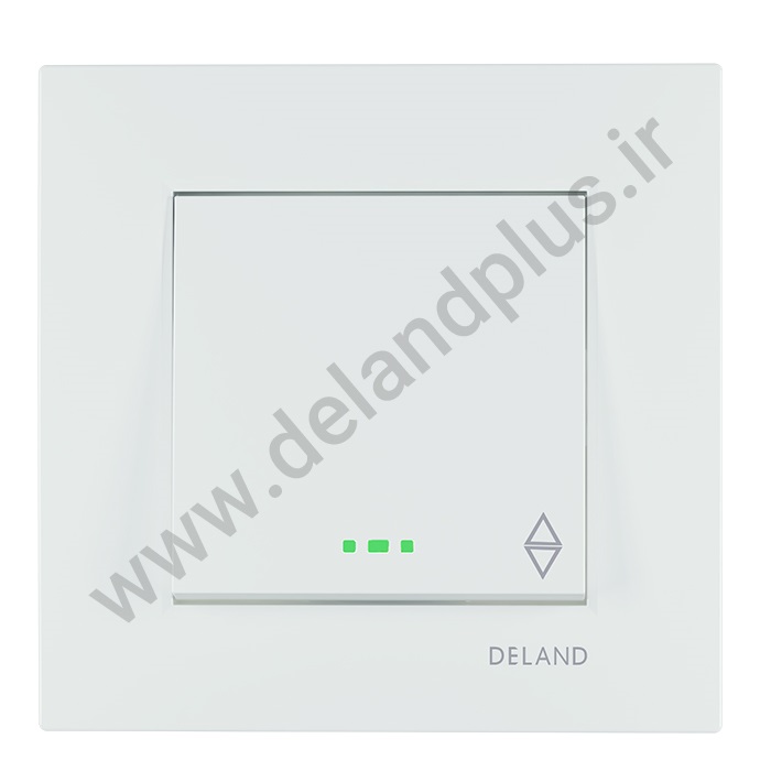 کلید تبدیل مدل آسا سفید 98(مکانیزم+قاب)