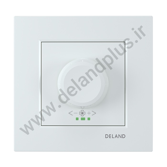 دیمر فن 800وات مدل آسا سفید 98(مکانیزم+قاب)