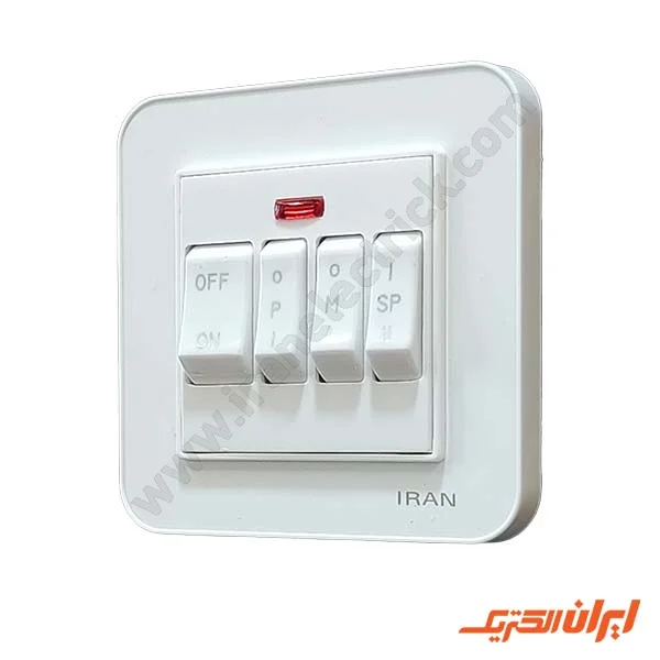 کلید کولر مدل ارس سفید