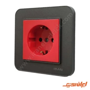 پریز ارت محافظ دار ups مدل ارس زغال سنگی