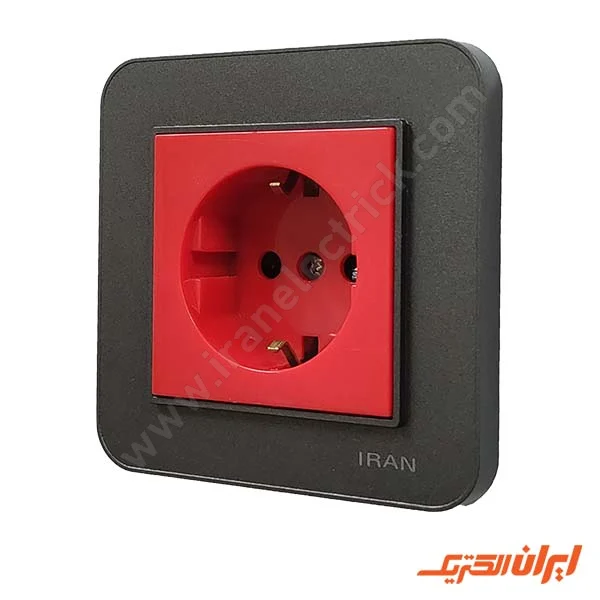 پریز ارت محافظ دار ups مدل ارس زغال سنگی