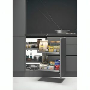 مجیک کرنر سری Mona سایز 90 رنگ Gun Grey راست