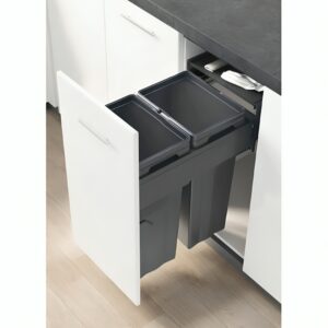 سطل 2 قلوی ریلی آرام بند max-bin یونیت 30 (2*16) 32 لیتر ملونی
