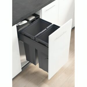 سطل 2 قلوی ریلی آرام بند max-bin یونیت 40 (2*31) 62 لیتر ملونی
