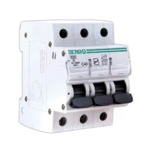 فیوز مینیاتوری سه پل 40 آمپر دناالکتریک مدل C40-6KA