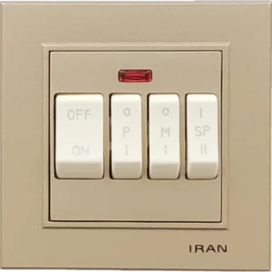 کلید کولر مدل برلیان رنگی بژ