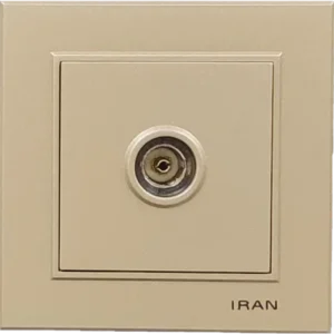 فیش آنتن مدل برلیان رنگی بژ