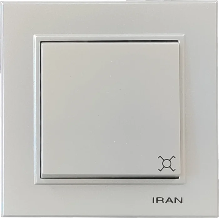 کلیدکراکس (صلیبی) مدل برلیان رنگی نقره ای