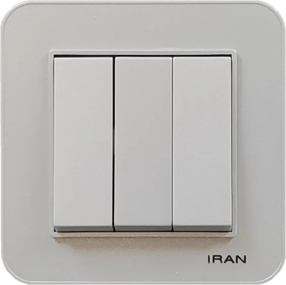 کلید سه پل مدل ارس نقره ای