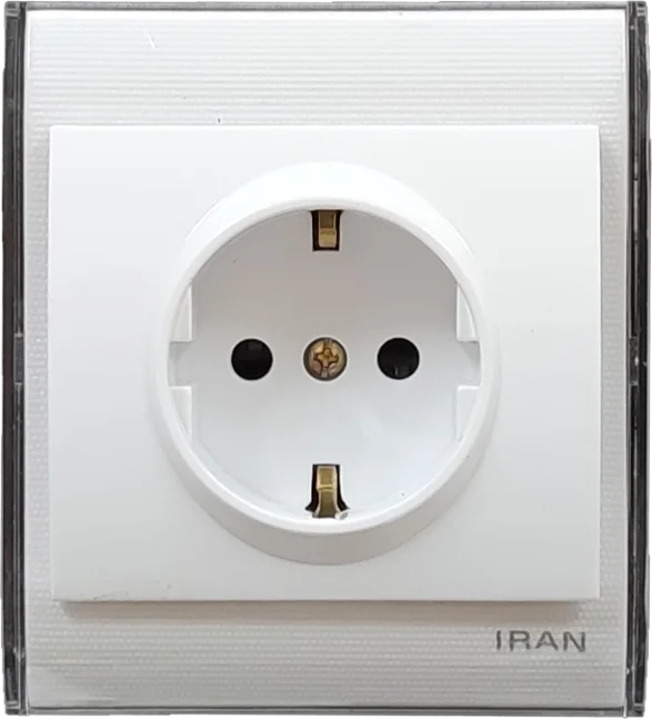 پریز ارت محافظ دار ups مدل ایران 2008 سفید