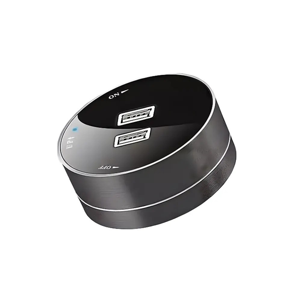 شارژر USB پرتابل جهت پریز TRUCK SOCKET مشکی