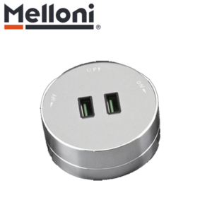 شارژر USB پرتابل جهت پریز TRUCK SOCKET طوسی