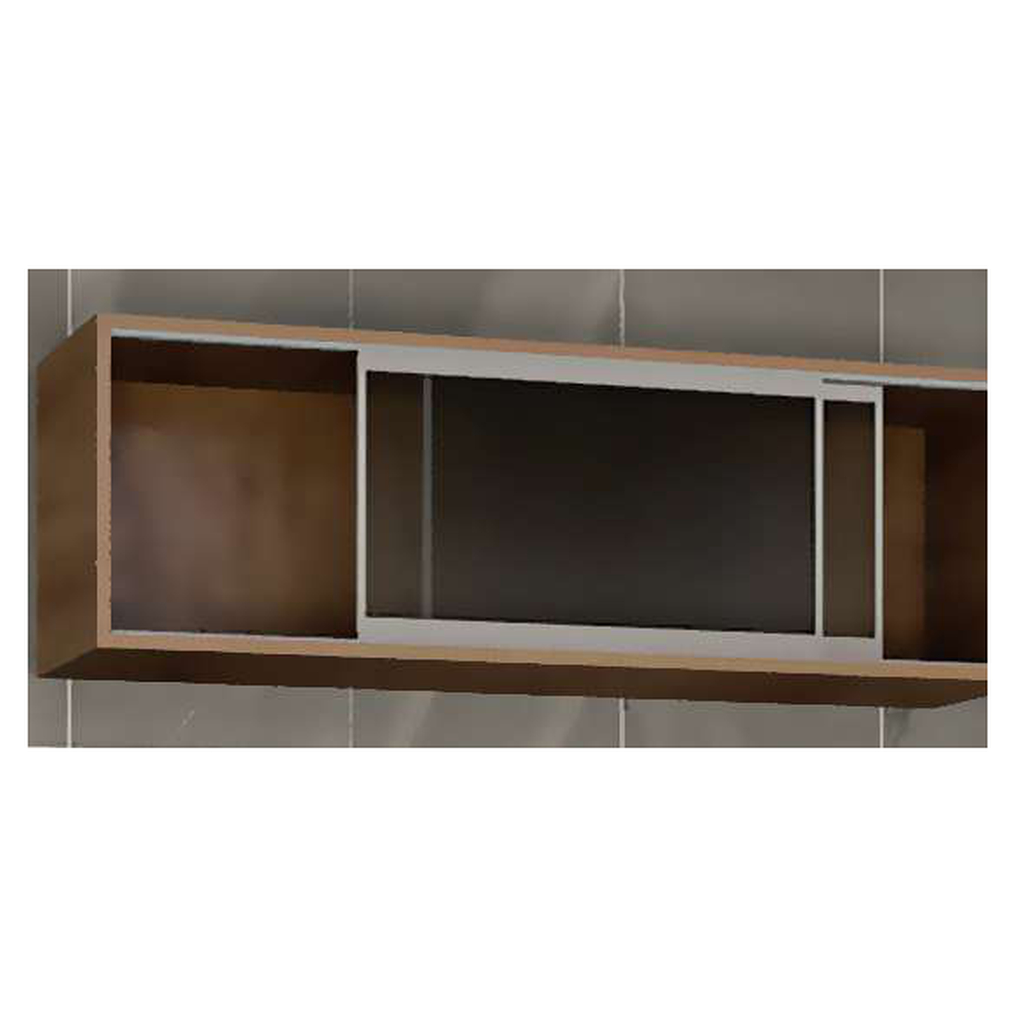 مکانیزم هوایی درب ریلی شیشه ای 2400mm توکار با فریم آلومینیوم دو درب بدون آرامبند با عرض هر درب حداکثر 1200mm