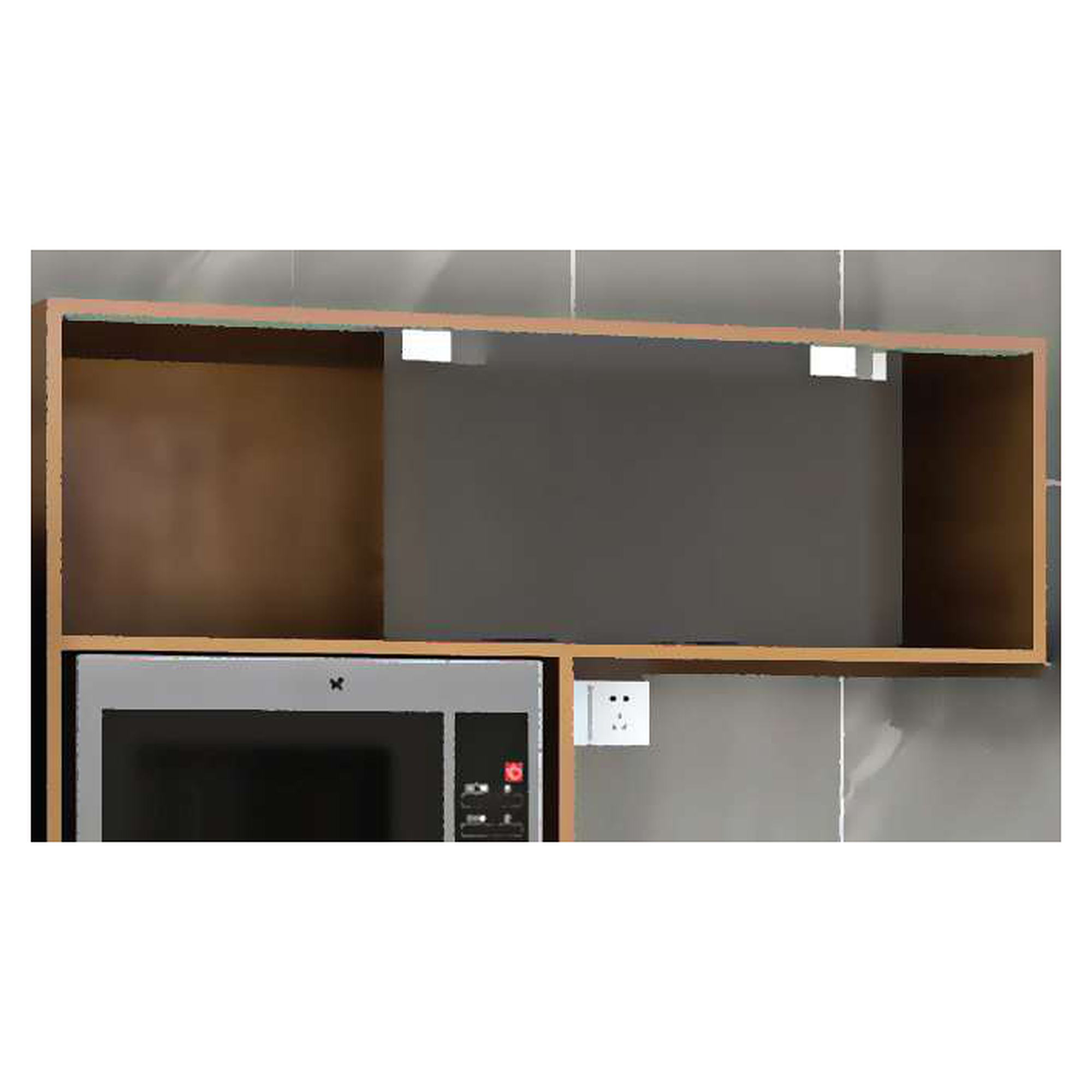 مکانیزم هوایی درب ریلی شیشه ای 2400mm توکار فریم لس (بدون ریل کف) با آرامبند عرض هر درب حداکثر 1200mm